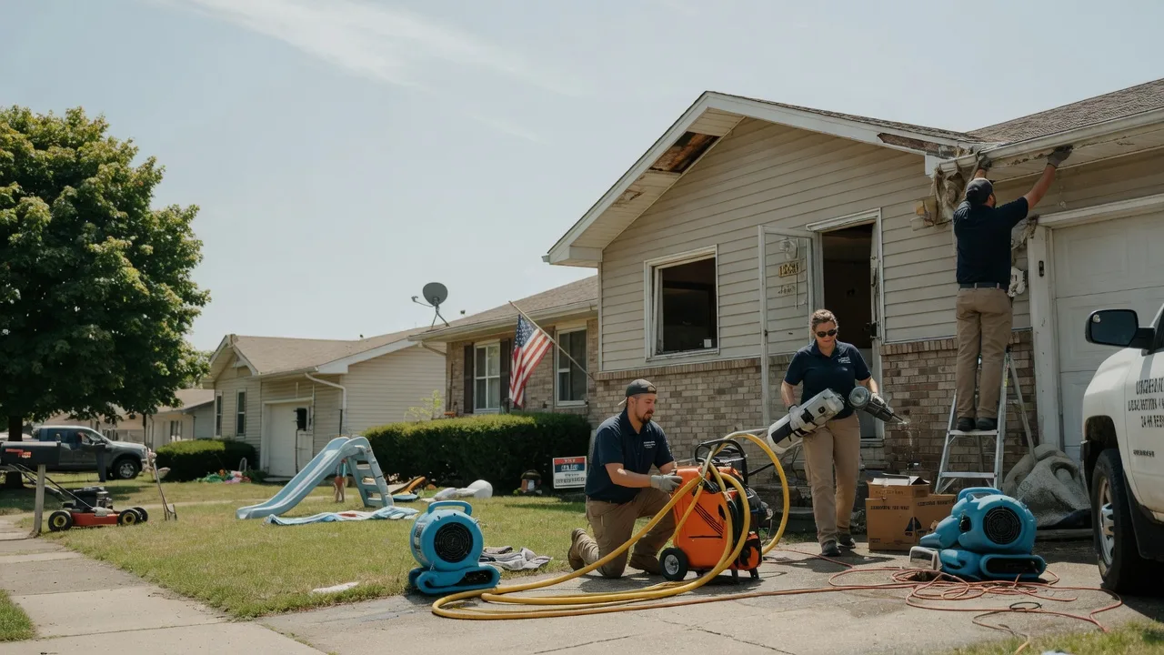Water Damage Restoration in Van Buren, IN near me